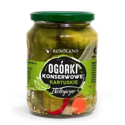 Runoland bio csemege uborka 670 g