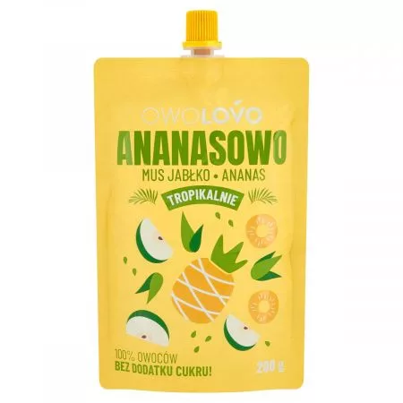 Owolovo gyümölcspüré alma-ananász 200 g