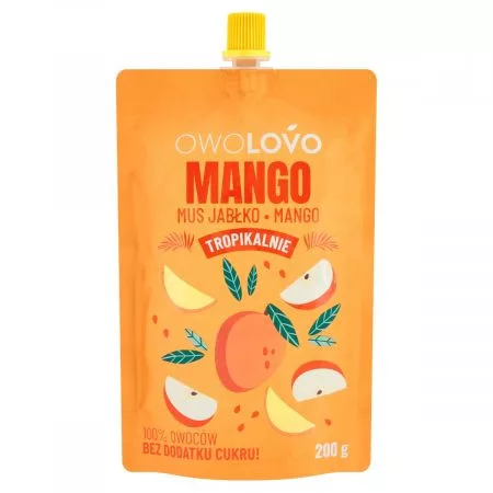 OWO TRÓP.GYÜM.PÜRÉ ALMA-MANGÓ 200G