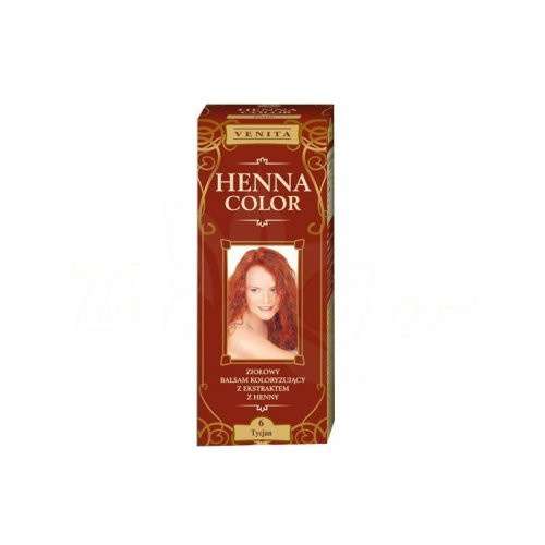 Henna Color szinező hajbalzsam nr 6 tizian 75 ml