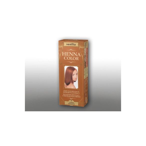 Henna Color szinező hajbalzsam nr 7 rézvörös 75 ml