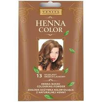 Henna Color szinező hajbalzsam nr 13 mogyoróbarna 75 ml