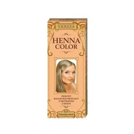 Henna Color szinező hajbalzsam nr 111 természetes szőke 75 ml