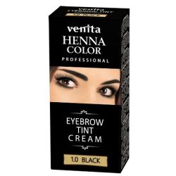   Henna Color tartós szempilla és szemöldök krémfesték fekete 15 g