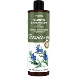   Venita trichológiás hajgyógyászati sampon rozmaring kivonattal száraz és töredezett hajra 300 ml