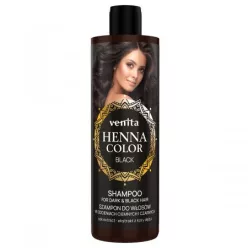 Henna Color hajsampon fekete árnyalatú hajra 250 ml