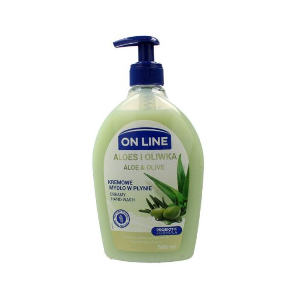 On Line folyékony krémszappan aloe vera és olíva 500 ml