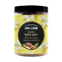 On Line fürdősó argán és vanília 1200 g