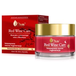   Ava anti aging ránctalanító éjszakai arckrém bordeaux-i vörösbor kivonattal 50 ml