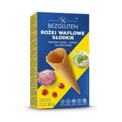 Bezgluten gluténmentes édes ostya tölcsér 85 g