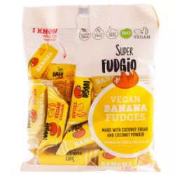 Super fudgio bio tejmentes banános karamella 150 g