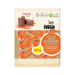 Super fudgio bio vegán karamella sós karamellás 100 g