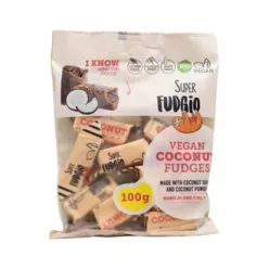 Super fudgio bio vegán karamella kókuszos 100 g