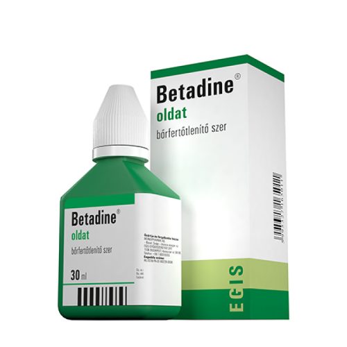 Betadine bőr- és nyálkahártya fertőtlenítő szer 30 ml