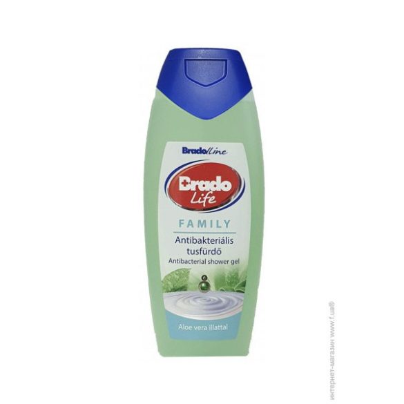 Bradolife Antibakteriális tusfürdő FAMILY 400ml