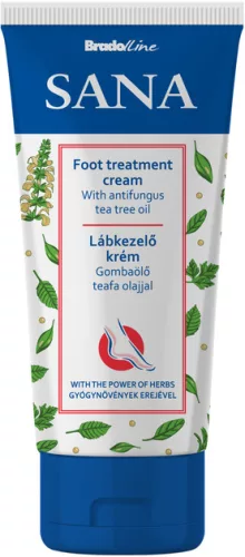 Sana lábkezelő krém 100ml gombaölő teafa olajjal