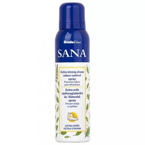 Sana extra erős cipőszagtalanító és illatosító spray 150 ml