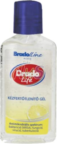 Bradolife kézfertőtlenítő gél citrom 50 ml