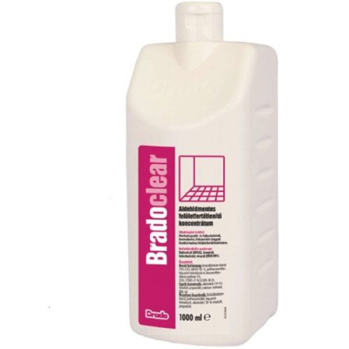 Bradoclear aldehidmentes felületfertőtlenítő 1000ml