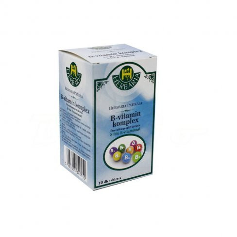 HERBÁRIA B-VITAMIN KOMPLEX TABLETTA