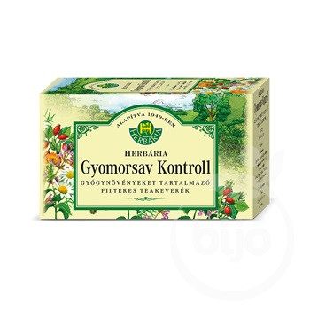 Herbária gyomorsav kontroll tea 20x1,2g 24 g