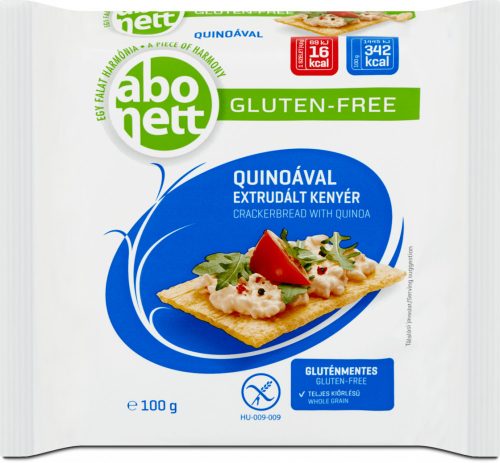 Abonett extrudált kenyér quinoával gluténmentes 100 g