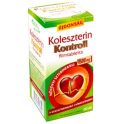 Béres koleszterin kontroll 1500 mg filmtabletta 60 db