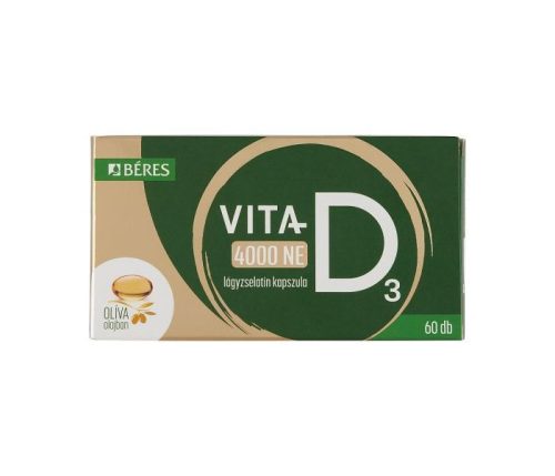 Béres vita-d3 4000ne lágyzselatin kapszula 60 db