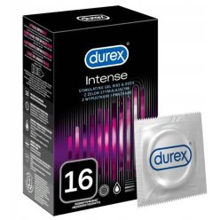   Durex Intense Orgasmic - bordázott és pontozott óvszer (16db)