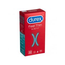 Durex Feel Thin Slim Fit - élethű érzés óvszer (10db)