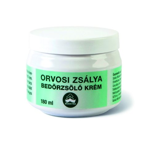 Bioextra orvosi zsálya bedörzsölő krém 180 ml