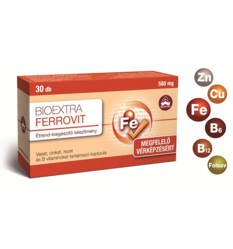 Bioextra ferrovit kapszula 30 db