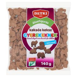 DETKI ÁLLATFIGURÁS KEKSZ KAKAÓS 160G