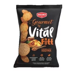  Detki Gourmet Vital Fitt Teljes Kiőrlésű Kréker Karamellizált Hagymás Hcn 100G