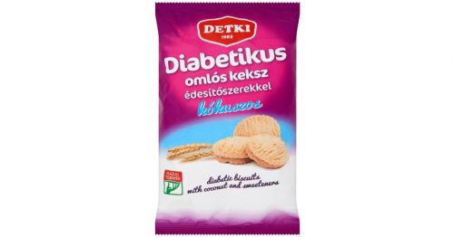 Detki cukormentes kókuszos omlós keksz 180 g