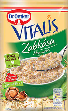 Dr.oetker vitalis zabkása mogyorós 58 g