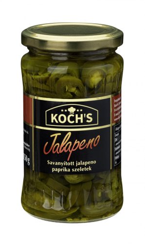 KOCHS JALAPENO SZELETELT 150g