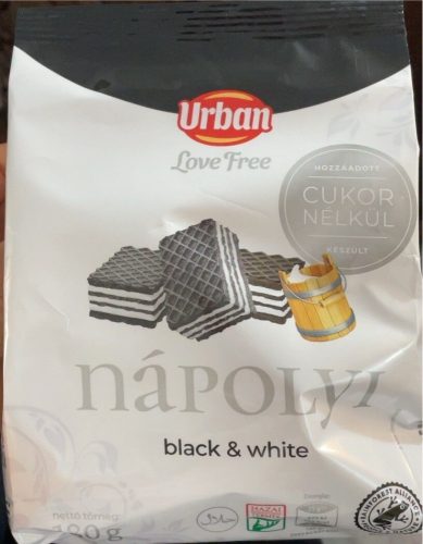 URBÁN LOVE FREE B&W TEJES-KAKAÓS NÁP.HCN 180g