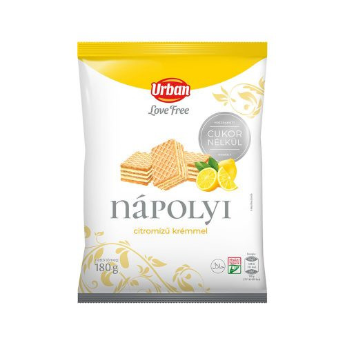 URBÁN NÁPOLYI CITROMÍZŰ KRÉMMEL 180G CM.