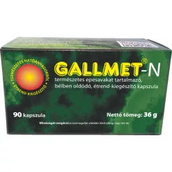 Gallmet-N-90 gyógynövény kapszula 90 db
