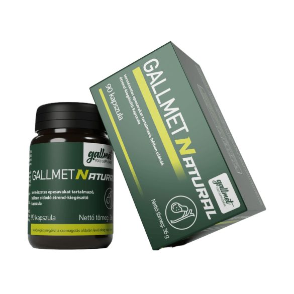 Gallmet-Natural-90 gyógynövény kapszula 90 db