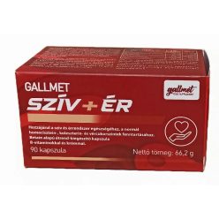 GALLMET SZÍV+ÉR ÉTREND-KIEG. KAPSZULA