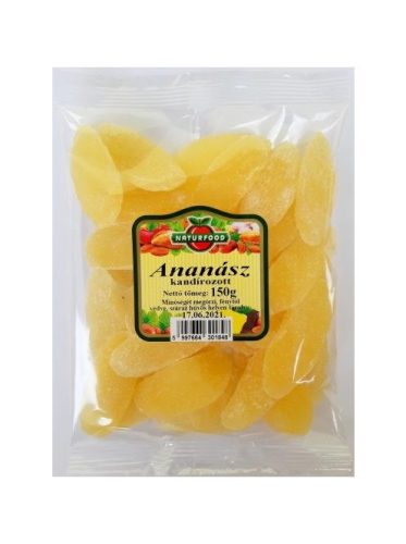 Naturfood kandírozott ananász 150 g