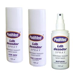 Pedimed Lábdezodor Spray Női 100 ml