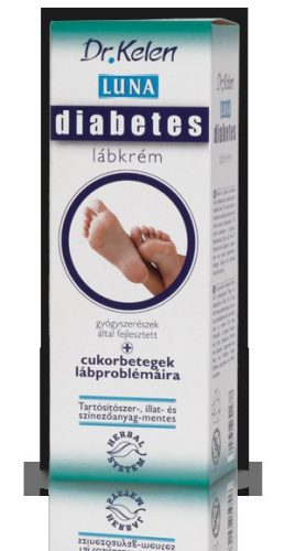 Dr.kelen luna diabetes lábkrém cukorbetegek részére 100 ml