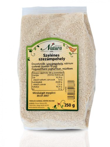 Natura szelénes szezámpehely 250 g