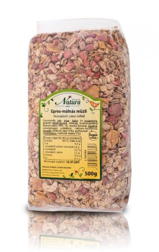 Natura epres-málnás müzli 500 g