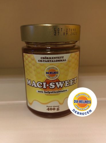 Dia-Wellness maci sweet méz helyettesítésére 400 g