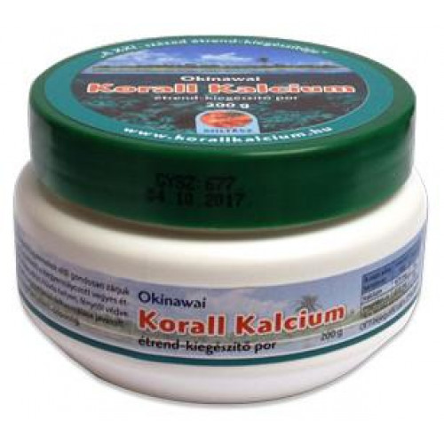 Okinawai Korall Kalcium Por  200 g