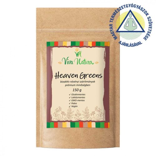 Viva natura heaven greens bioaktív növényi szárítmányok 150 g